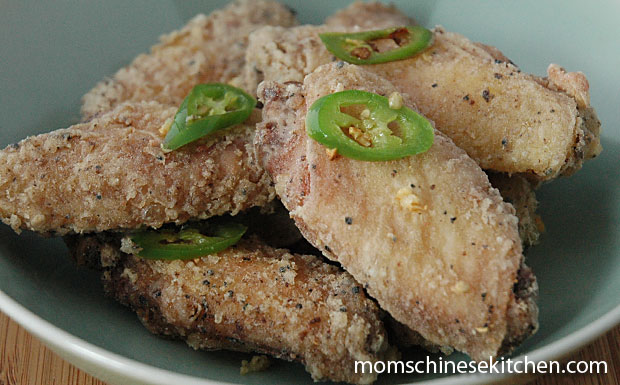 Pepper and Salt Chicken Wings