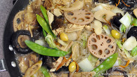 The vegetarian dish known as jai, rhymes with pie, is a popular dish during Chinese New Year. It is also served in monastery dining rooms and at funeral banquets. A large […]